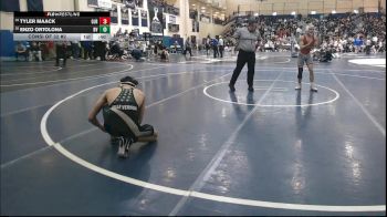121 lbs Consi Of 32 #2 - Tyler Maack, Owen J. Roberts vs Enzo Ortolona, Belle Vernon
