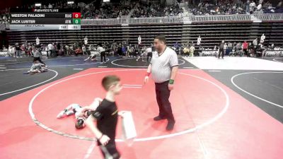 62 lbs 3rd Place - Weston Paladini, Black Fox Wrestling Academy vs Jack Luster, Athlos Wrestling