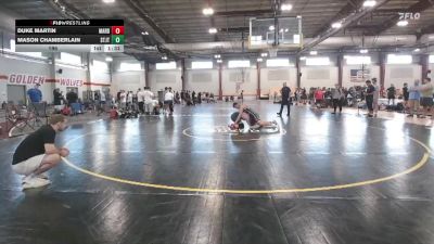 195 lbs Round 2 (12 Team) - Mason Chamberlain, Steller Trained Jet vs Duke Martin, Mat Assassins Red