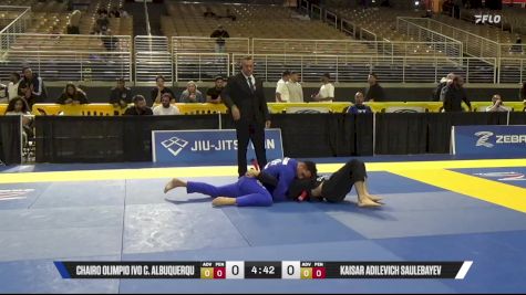 Kaisar Adilevich Saulebayev vs Chairo Olimpio Ivo C. Albuquerqu 2025 Pan Jiu Jitsu IBJJF Championship