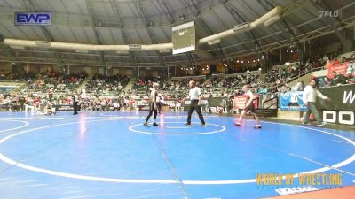 100 lbs Round Of 16 - Tyson McComb, Team Of Hard Knox vs Cayden Carannante, Steel Valley Renegades