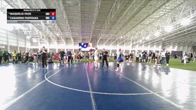115 lbs Semifinal - Maquelle Pace, Champions Wrestling Club vs Casandra Pastrana, Defiant Wrestling Club