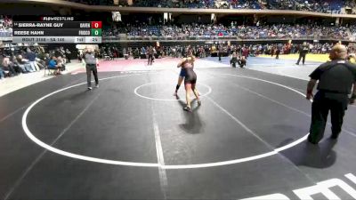 5A 145 lbs Cons. Round 1 - Sierra-Rayne Guy, Comal Davenport vs Reese Hahn, Frisco