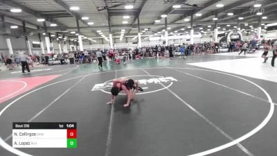 109 lbs Round Of 16 - Noah Callirgos, Grindhouse WC vs Andres Rambo Lopez, Wlv Jr Wrestling