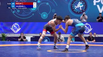 57 kg Finals 1-2 - Lev Pavlov, Individual Neutral Athletes vs Luke Joseph LILLEDAHL, United States