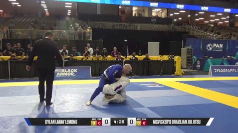 Waylon Web Downey vs Dylan Laray Lemons 2025 Pan Jiu Jitsu IBJJF Championship