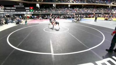 5A 114 lbs Champ. Round 1 - Tessa Urias, Lubbock Coronado vs Sophia Silva, Leander Rouse