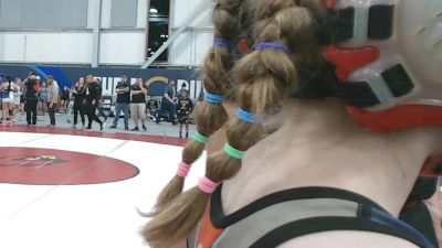 55-64 lbs 1st Place Match - Neala Block, Team Real Life Wrestling vs Kensington Payne, Thunder Mountain Wrestling Club