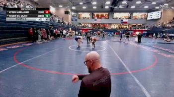 132 lbs Round 5 - Ayden Arellano, El Paso Pebble Hills vs Tagen St. Clair, Canyon