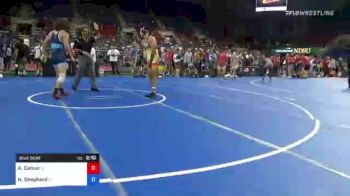 160 lbs Consi Of 64 #1 - Allen Catour, Illinois vs Hayden Shepherd, Indiana