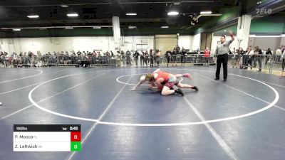 180 lbs Consi Of 4 - Peter Mocco, FL vs Zachary Leftwich, VA