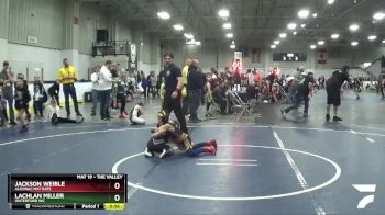 72 lbs Cons. Round 3 - Lachlan Miller, Waterford WC vs Jackson Weible, Algonac Mat Rats