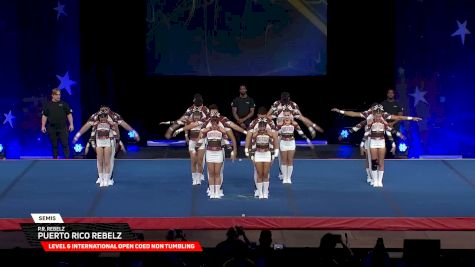 P.R. Rebelz - Puerto Rico Rebelz [2026 L6 International Open Coed Non Tumbling Semis] 2026 The Cheerleading Worlds