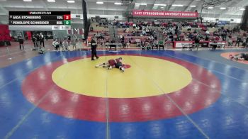 138 lbs Cons. Round 2 - Penelope Schneider, Muhlenberg vs Jada Stoneberg, York