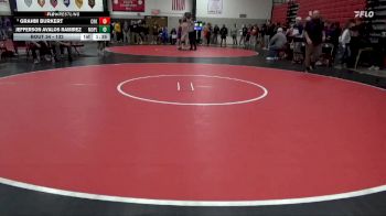 132 lbs Round 1 - Grahm Burkert, CR Kennedy vs Jefferson Avalos Ramirez, Mount Pleasant