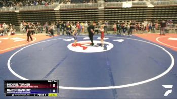 56 lbs Champ. Round 1 - Michael Turner, Green River Grapplers Wrestling vs Dalton Bankert, Worland Wrestling Club