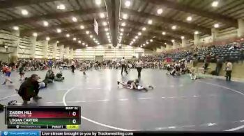 84 lbs Placement (16 Team) - Zaiden Hill, Nevada Elite vs Logan Carter, Team Montana