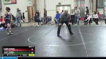 92 lbs Round 5 (6 Team) - Matt Oneill, PA Alliance Blue vs Luke Gorski, Junior Terps Xtreme