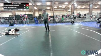80 lbs Consi Of 8 #1 - Ryott Reid, CacheWrestlingClub vs McCoy Powell, All American Wrestling