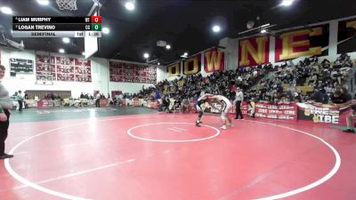 190 lbs Semifinal - Liam Murphy, West Torrance vs Logan Trevino, Calvary Chapel