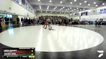 190 lbs Champ. Round 1 - Vincent Kerr, Bear Wrestling Academy vs Aiden Kennedy, Eastvale Elite