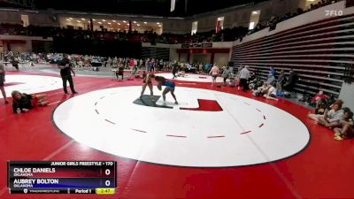 170 lbs Semifinal - Aubrey Bolton, Oklahoma vs Chloe Daniels, Oklahoma