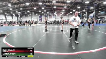 130 lbs Rd# 9- 2:15pm Saturday Final Pool - Evan Stanley, POWA vs Corbin Wooley, Oklahoma Outlaws