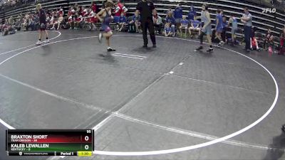 95 lbs Quarterfinals (8 Team) - Braxton Short, Team Oregon vs Kaleb LeWallen, Kentucky