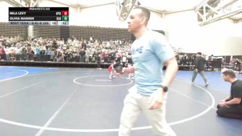 Rr Rnd 5 - Mila Levy, Apex vs Olivia Masker, Blairstown Junior Wrestling