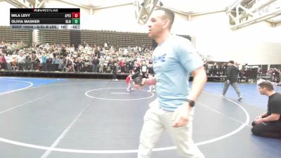 Rr Rnd 5 - Mila Levy, Apex vs Olivia Masker, Blairstown Junior Wrestling