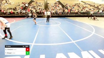 75-B lbs Round Of 16 - Cayden Vincent, MarcAurele Youth vs Tyler Gieger, Cordoba Trained