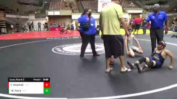 108 lbs Cons. Round 2 - Nathiel Nava, Top Dog Wrestling Club vs Yanar Akoshali, Los Angeles Wrestling Academy