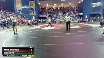 165 lbs Cons. Round 1 - Joe Paretti, St Joseph Regional vs Ethan MacDonnell, Delaware Military Academy