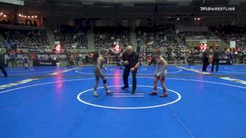 85 lbs 3rd Place - Kingston Sikes, Moore vs Jet Brown, Odessa