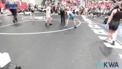 80 lbs Consi Of 8 #2 - Chase Gabbard II, Raw Wrestling Club vs Cole Cooper, Collinsville Cardinal Youth Wrestling