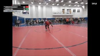110 lbs Cons. Round 3 - Karina Hill, St George`s vs Jennah ElBardicy, George C. Marshall
