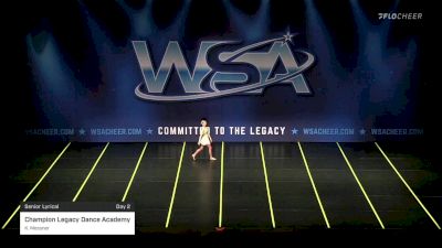 Champion Legacy Dance Academy - K. Messner [2022 Senior Lyrical Day 2] 2022 WSA South Dakota
