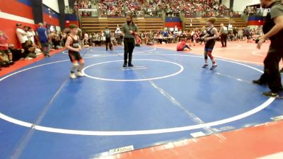 76 lbs Round Of 16 - Isaac Emerald, Raw Wrestling Club vs Westin Wadsworth, Morris Wrestling Association