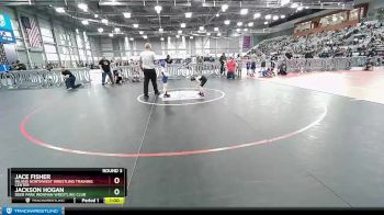 49-51 lbs Round 3 - Jackson Hogan, Deer Park Ironman Wrestling Club vs Jace Fisher, Inland Northwest Wrestling Training Center