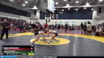 138 lbs Champ. Round 1 - Noah Elliott, Chaminade College Prep Sch vs Isaac Hernandez, Oak Hills