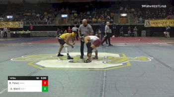 141 lbs Prelims - Brandon Felan, Texas A&M University vs Aaron Ward, Mott Community College