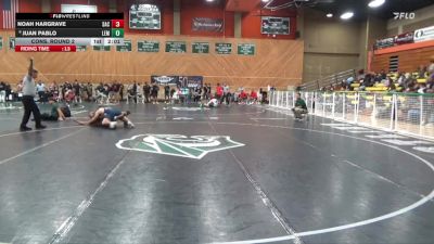 184 lbs Cons. Round 2 - Juan Pablo, Lemoore College vs Noah Hargrave, Sacramento City College