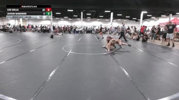 92-96 lbs Cons. Round 1 - Lee Delia, Js74 vs Jaxon Sanders, Lost Tribe