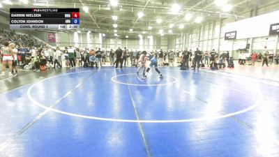 150 lbs Cons. Round 1 - Darrin Nielsen, Whatcom Wrestling Academy vs Colton Johnson, Ascend Wrestling Academy