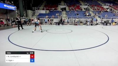 113 lbs Rnd Of 64 - Kaysic Lundquist, WA vs Elijah Ogle, IN