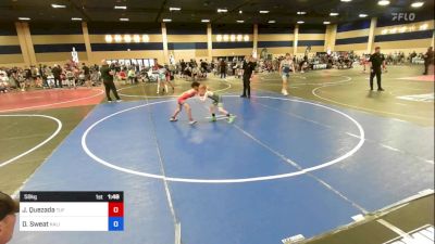 58 kg Semifinal - Jaime Quezada, TUF California Wr Ac vs Dillon Sweat, Kalispell Wrestling Club