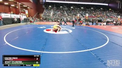 2A-126 lbs Champ. Round 1 - Colter Price, Thermopolis vs Wyatt Sylvester, Lingle-Ft. Laramie/Southeast