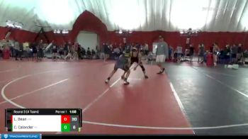 145 lbs Round 3 (4 Team) - Chase Calander, Mille Lacs vs Lucas Bean, Wisconsin Rapids