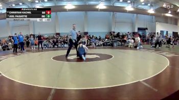 120 lbs Semifinal - Christian Kachel, Reston Herndon Rhinos vs Joel Paquette, Ranger Wrestling Club