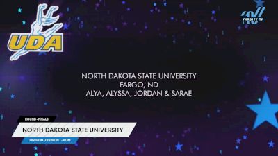 North Dakota State University [2025 Division I - Pom Finals] 2025 UCA & UDA College Cheerleading & Dance Team National Championship